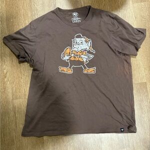 47 Brown Cotton T-Shirt